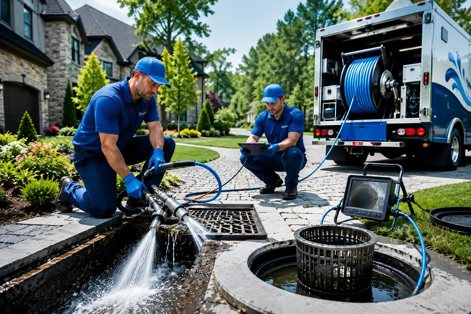 Local outdoor drain cleaning professionals in Evansport, OH