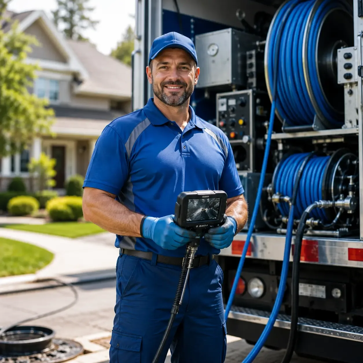 Local outdoor drain cleaning specialists in Evansport, OH